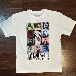 Taylor Swift Eras Tour White T-shirt